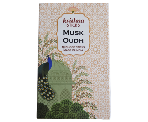 Krishna Dhoop Sticks- Musk Oudh